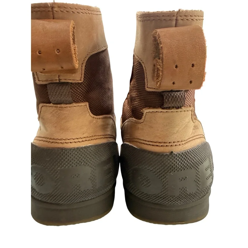 Sorel Ankeny Mid Hiker Ripstop Waterproof Boots Men's 11 Brown NM2195-242